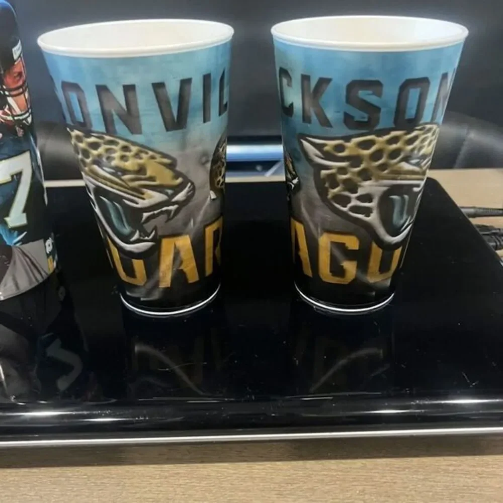 collectible Jacksonville‎ Jaguar NFL football plastic cup lot Ovations